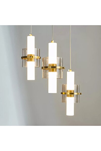 Generic Krish 5-Lights Glass Cluster Pendant Lamp