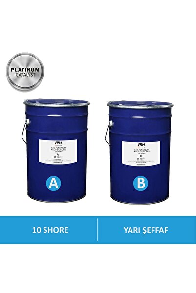 VRM VernikRecineMarketi RTV-2 Platinum Kalıp Silikonu (10 Shore) 50 Kg