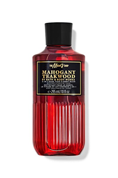 Bath & Body Works Mahogany Teakwood 3'ü 1 Arada Duş Jeli 295 mL