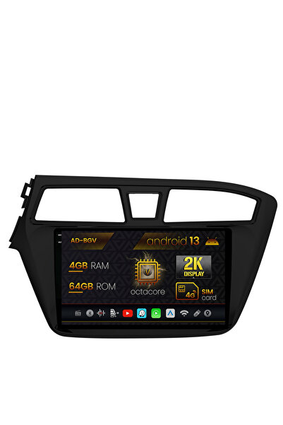 AutoDrop Navigatie Hyundai I20 (2014-2018), Android 13,V-Octa/4GB RAM+64GB RO...