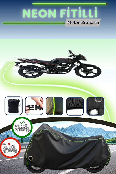 Cemku Fast غطاء محرك متوافق مع Black Lock Neon Fitilli Kuba Faswind 200R