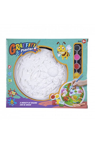 OEM Set pentru pictat Plansa din ceramica tematica flori,pensula si acuarele ...