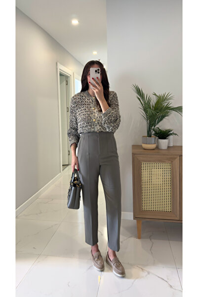 BİRCANÇİL Zr Lora Khaki Flatolu Pants