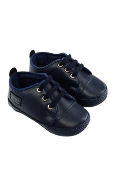 Babexi Newborn Leather Convers Sole Baby Booties
