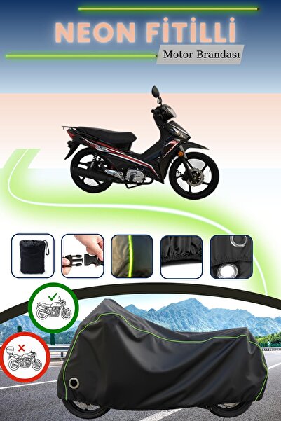 Cemku Fast غطاء محرك متوافق مع نيون فيتيل كوبا ريز 100 باللون الأسود