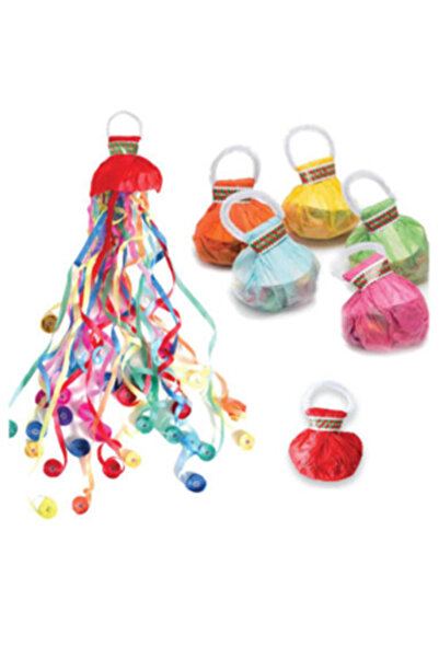 Genel Markalar Nedi El Konfetisi Serpantin Kırmızı 6 Lı 65309r