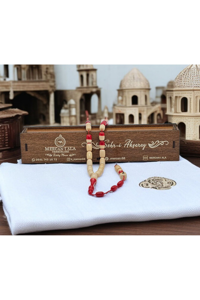 MERCAN-I ALA ORJİNAL BİLARDO TOPUNDAN SİSTEMLİ İMZALI KATALİN TESBİHLER