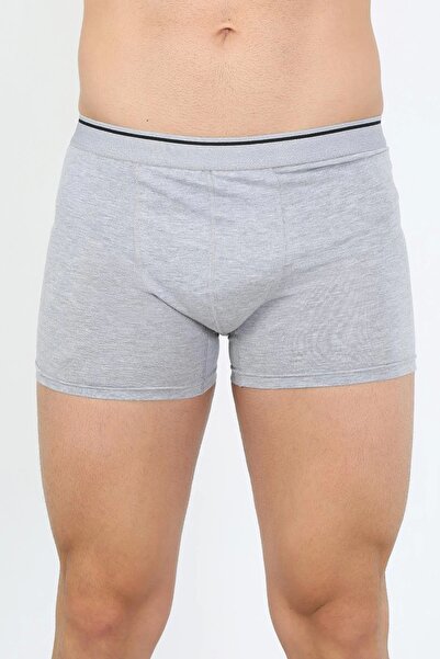 Beruflic Men's Cotton Lycra Boxer Gray