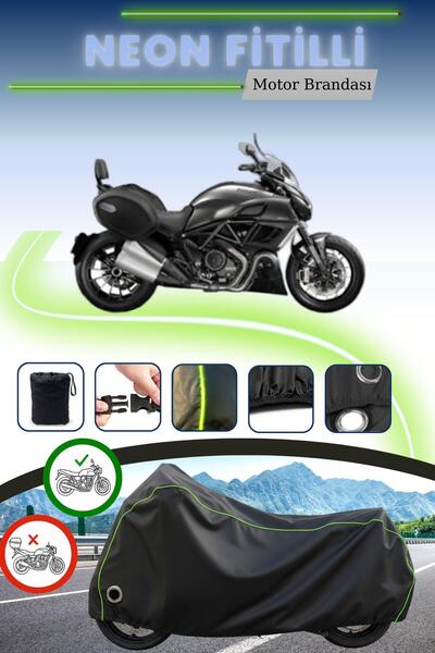 Cemku Fast غطاء محرك متوافق مع نيون فيتيلي دوكاتي ديافيل سترادا باللون الأسود