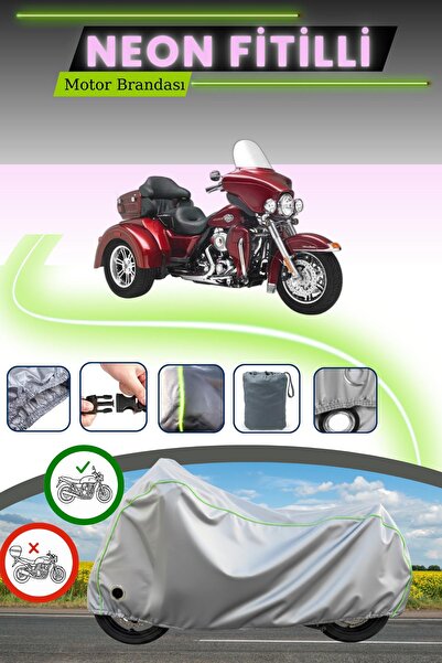 Cemku Fast غطاء محرك متوافق مع هارلي ديفيدسون تراي جلايد ألترا FLHTCUTG باللو...