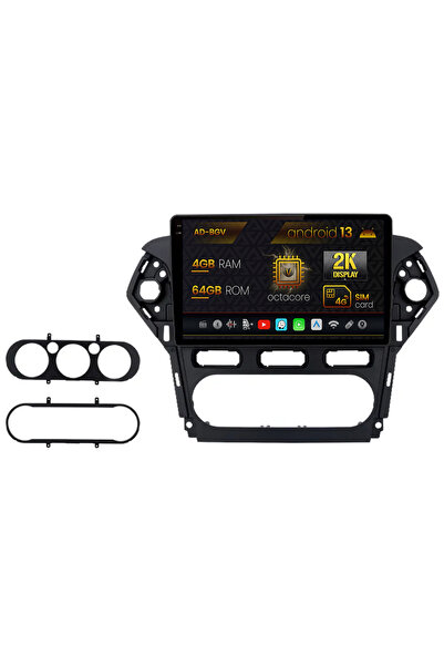 AutoDrop Navigatie Ford Mondeo (2011-2013),Android 13,V-Octa/4GB RAM+64GB ROM...