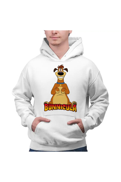 OEM Ανδρικό Φούτερ με Κουκούλα Harold Draculas Vampire Bunny