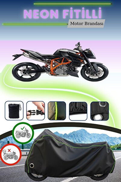Cemku Fast غطاء محرك متوافق مع KTM 990 Super Duke مصنوع من نيون فيتيل متوافق ...