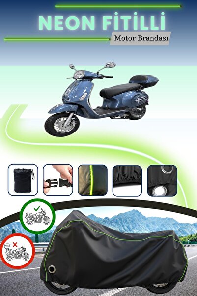 Cemku Fast غطاء محرك متوافق مع قفل أسود نيون فيتيلي كينغ موتور رانا