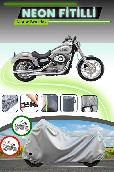 Cemku Fast غطاء محرك متوافق مع نيون فيتيل هارلي ديفيدسون داينا سوبر جلايد كاس...