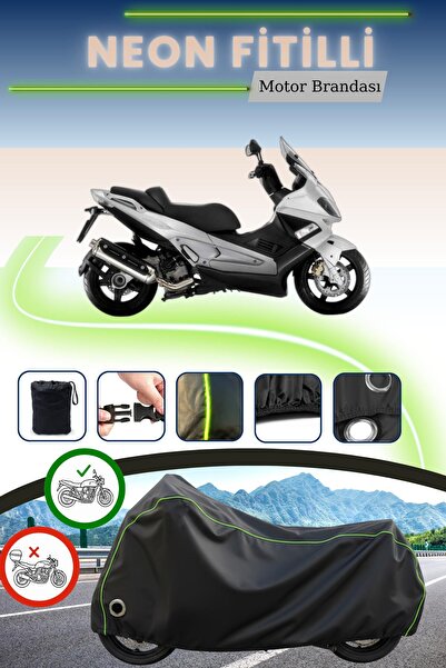 Cemku Fast غطاء محرك متوافق مع نيون فيتيللي جيليرا نيكسس 500 باللون الأسود