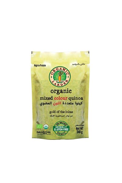 Organic Larder Organic Multicolor Quinoa Seeds by (340g)