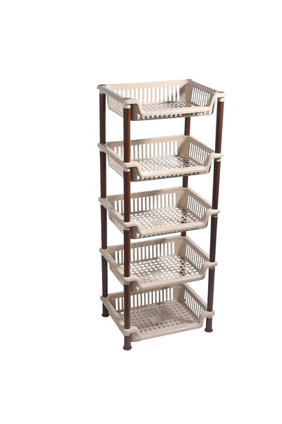COCONALY Rectangular storage basket - 5 drawers
