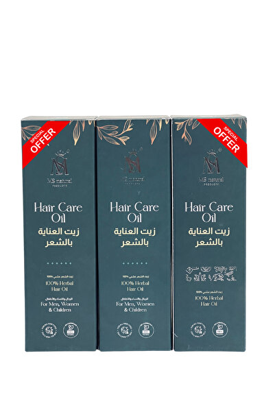 MS Natural Products مجموعة زيت العناية بالشعر من MS