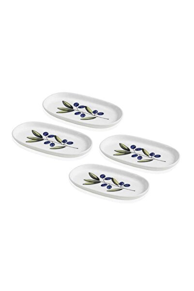 The Mia Olivos Oval Servis 4lü 21 cm