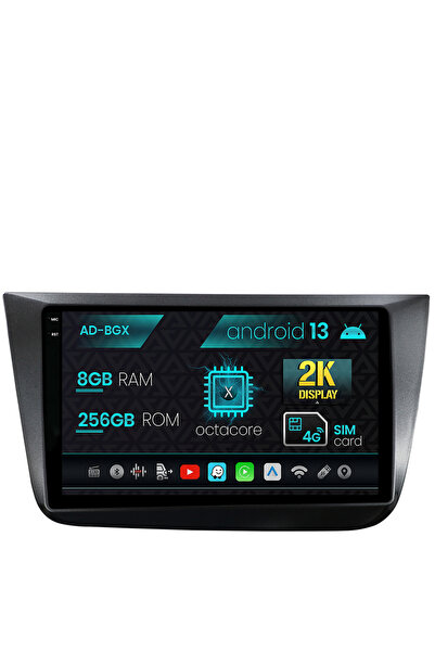 AutoDrop Navigatie Seat Altea/Toledo (2005-2012), Android 13, X-Octa/8GB RAM ...