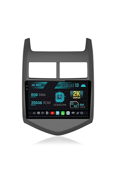 AutoDrop Navigatie Chevrolet Aveo 2 (2010-2015), Android 13, X-Octa/8GB RAM +...