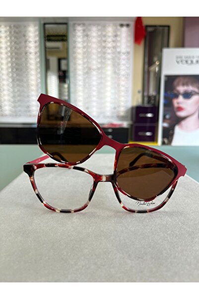 MORLİN BRON KLİPSLİ MAVİ KORUMALI GÖZLÜK