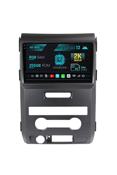 AutoDrop Navigatie Ford F150 (2008-2014), Android 13, X-Octa/8GB RAM + 256GB ...