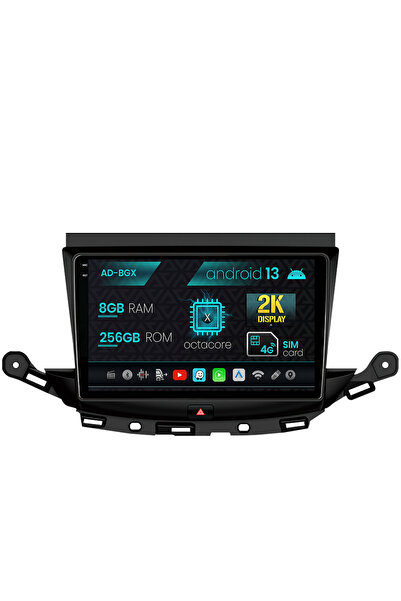 AutoDrop Navigatie Opel Astra K, Android 13, X-Octa/8GB RAM + 256GB ROM, 9.5"