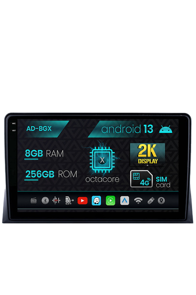 AutoDrop Navigatie VW Multivan T5 (2003-2015), Android 13, Z-Octa/8GB RAM + 2...