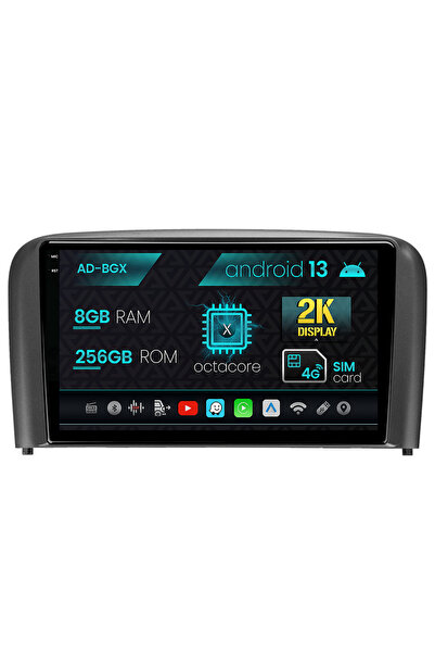 AutoDrop Navigatie Volvo S80 (1998-2004), Android 13, X-Octa/8GB RAM + 256GB ...
