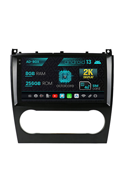 AutoDrop Navigatie Mercedes Benz C-Class W203 (04-11), Android 13, X-Octa/8GB...