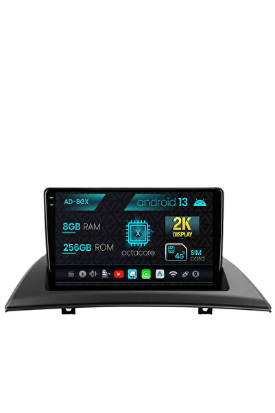 AutoDrop Navigatie BMW X3 E83 (2003-2010), Android 13, X-Octa/8GB RAM + 256GB...