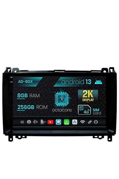 AutoDrop Navigatie Mercedes Sprinter,Viano,Vito,A/B Class,Crafter,Android 13,...