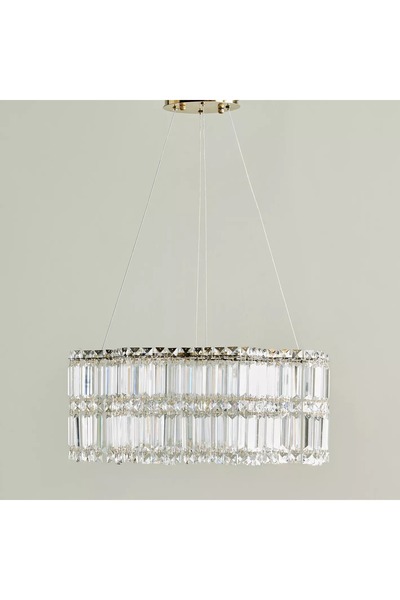 Generic Brixton Glass Chandelier Lamp