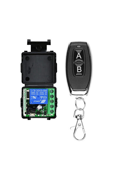Generic Wireless Remote Switch Relay Receiver Transmitter 433Mhz 1CH Smart Home Universal Remote Control