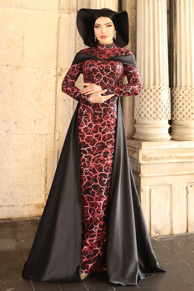 Raika Moda Frezya Glittering Stylish Hijab Evening Dress