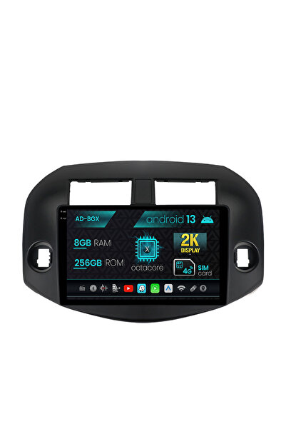 AutoDrop Navigatie Toyota RAV4 (2005-2013), Android 13, X-Octa/8GB RAM + 256G...