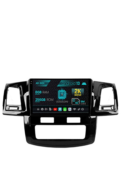 AutoDrop Σύστημα πλοήγησης Toyota Hilux (2008-2014), Android 13, X-Octa/8GB R...