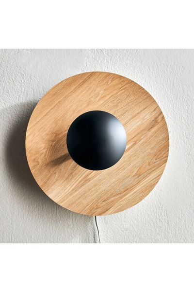 Generic Scarlette Wooden LED Wall Lamp