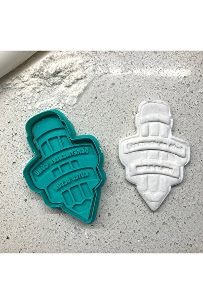 Craftelle قالب الكوكيز ليوم المعلم في 24 نوفمبر |   ختم عجين مع رسالة وكتابة ...