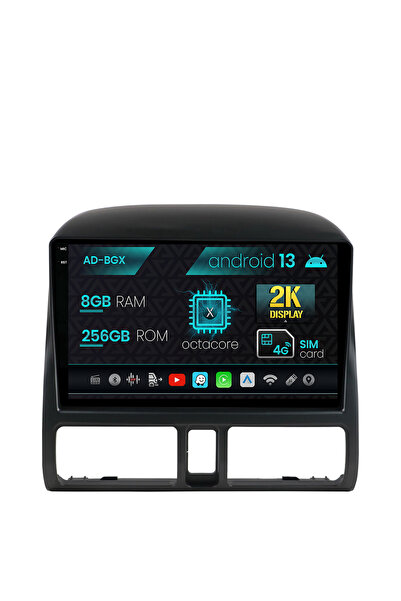 AutoDrop Navigatie Honda CRV (1998-2005), Android 13, X-Octa/8GB RAM + 256GB ...