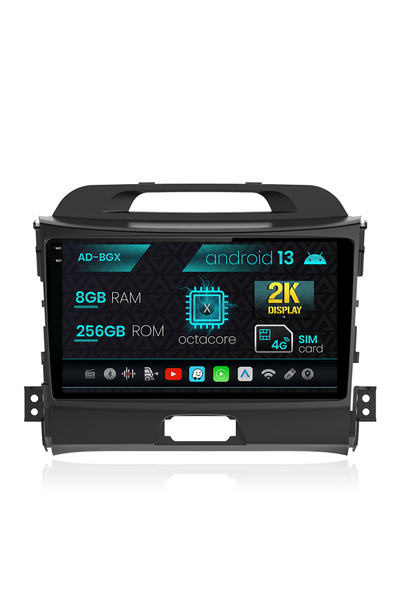 AutoDrop Navigatie Kia Sportage (2010-2016), Android 13, X-Octa/ 8GB RAM + 25...