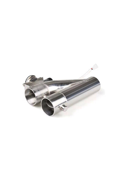 Lumi LUXURY Exhaust Y-valve cut-off kit with remote control, diameter 76mm