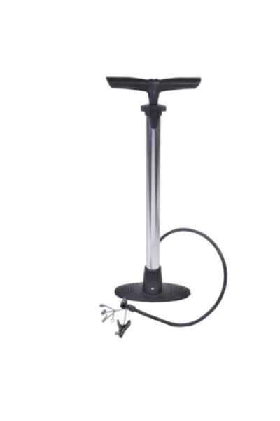 OEM Aluminum Pump with Base and Nozzles for Bicycles