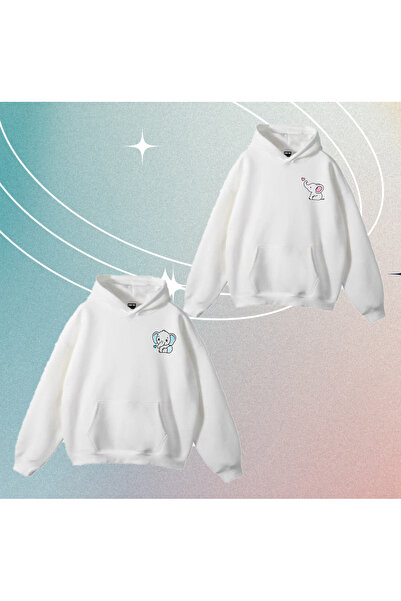 Sebesta Fashion سترة رياضية مزدوجة مطبوعة بتصميم الفيل من مجموعة SEASON SEASO...