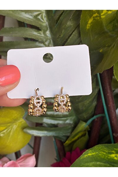 Shiny Leaf Gold halka küpe