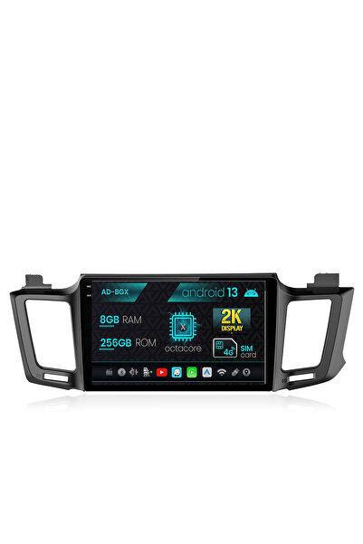 AutoDrop Navigatie Toyota RAV4 (2013-2018), Android 13, X-Octa/8GB RAM + 256G...