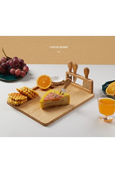 OEM Platou de servire din bambus pentru brânzeturi, aperitive, gustări