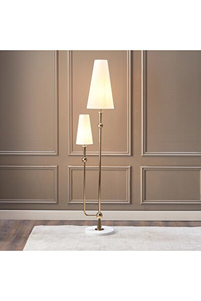Generic Mystic 2-Light Metal Floor Lamp - 165 cm